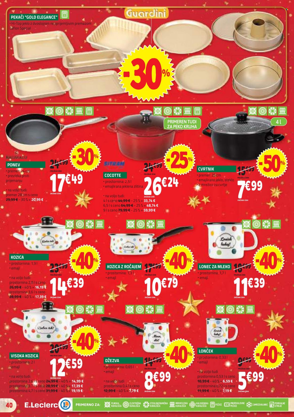 E.Leclerc katalog - 13.12.2023 - 23.12.2023. Stran 40