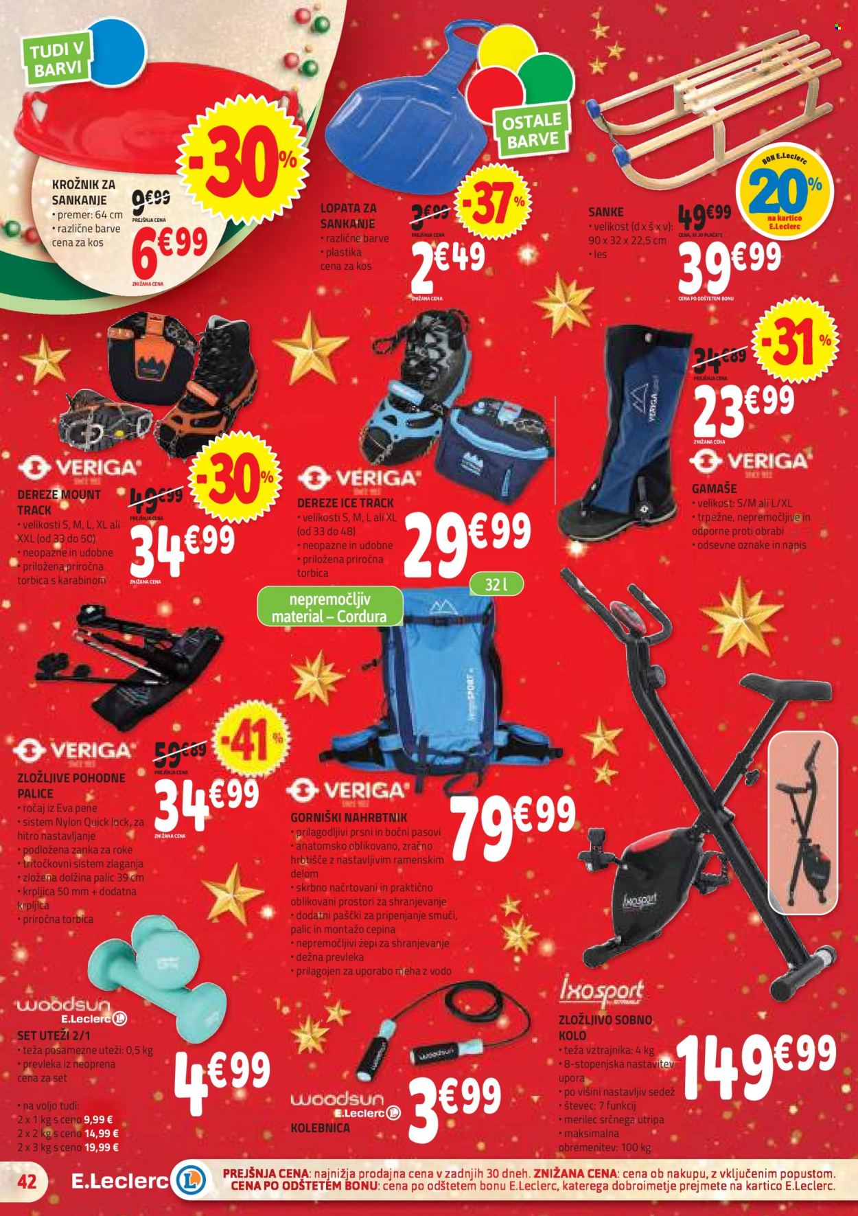 E.Leclerc katalog - 13.12.2023 - 23.12.2023. Stran 42