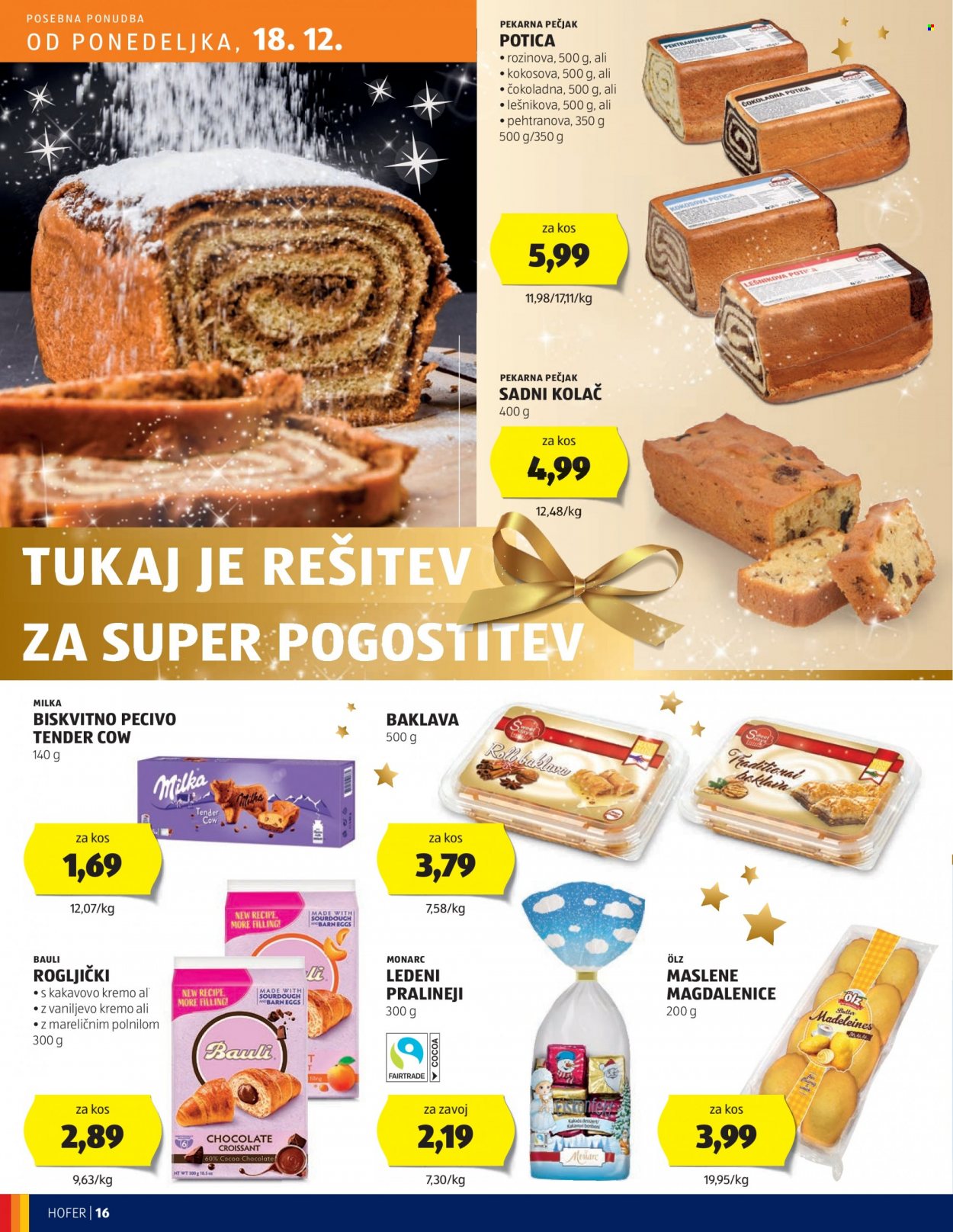 Hofer katalog - 14.12.2023 - 23.12.2023. Stran 16