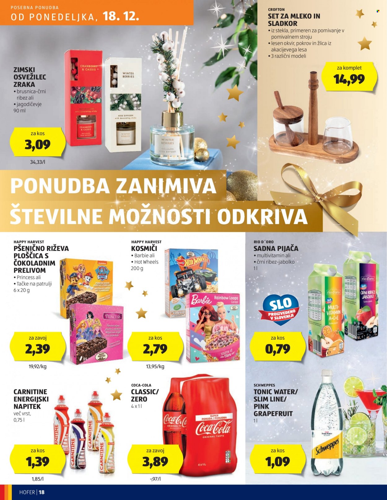 Hofer katalog - 14.12.2023 - 23.12.2023. Stran 18
