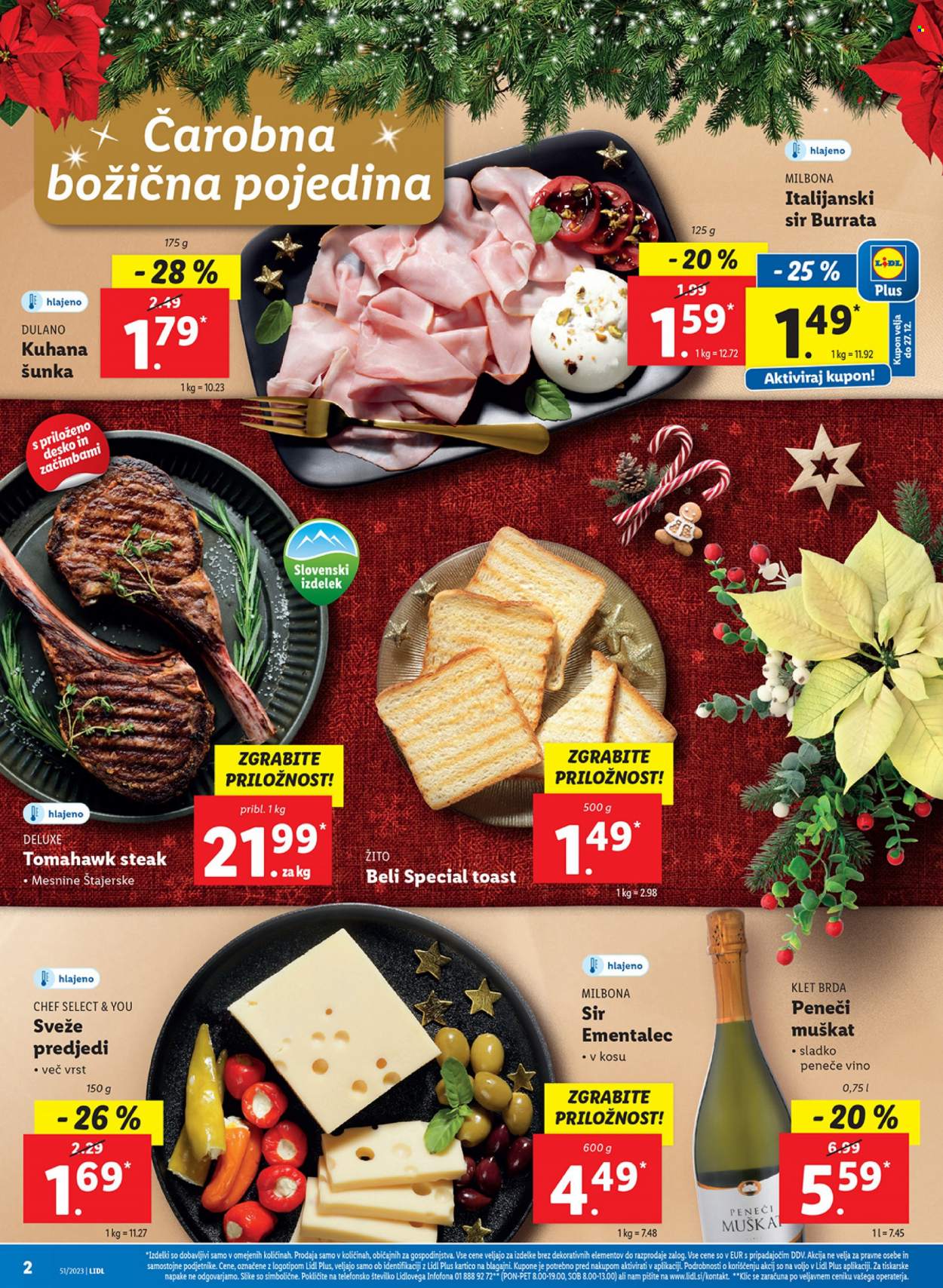 Lidl katalog - 21.12.2023 - 27.12.2023. Stran 2