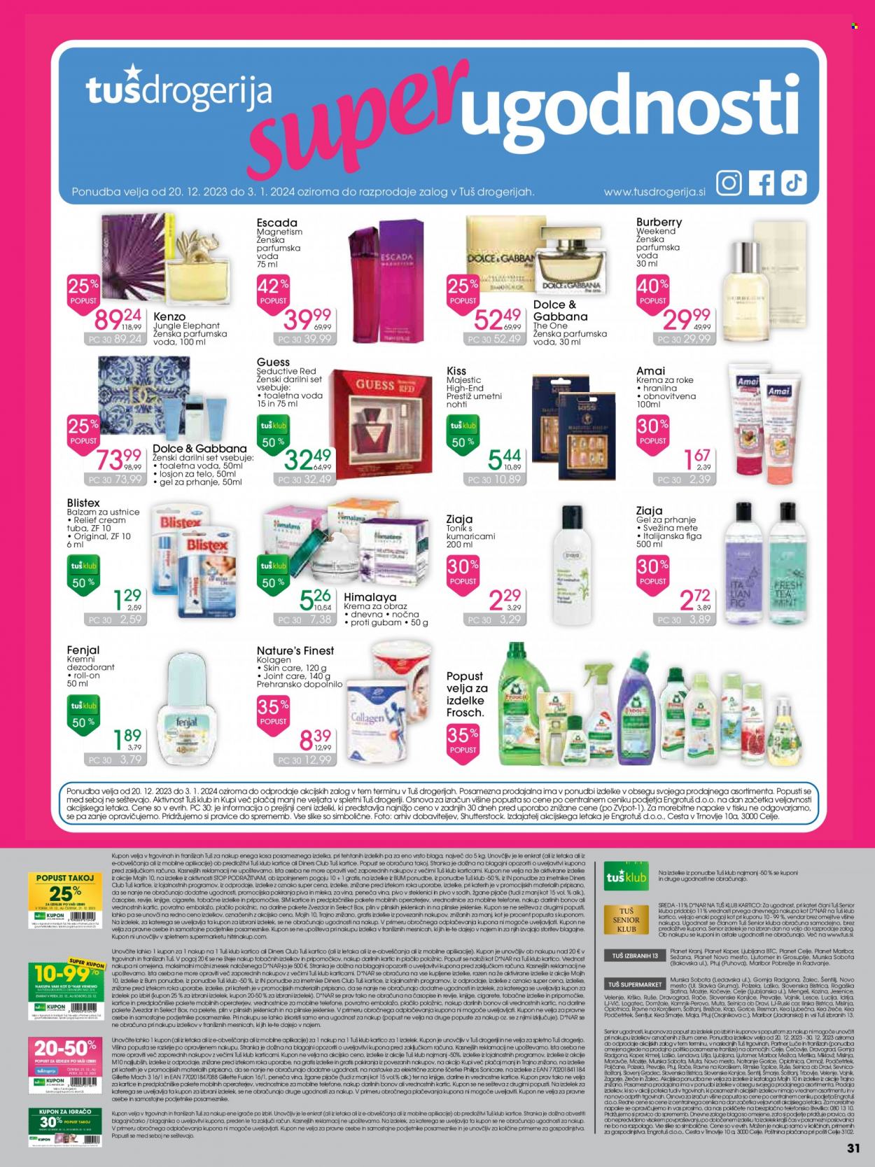 Tuš katalog - 20.12.2023 - 4.1.2024. Stran 31