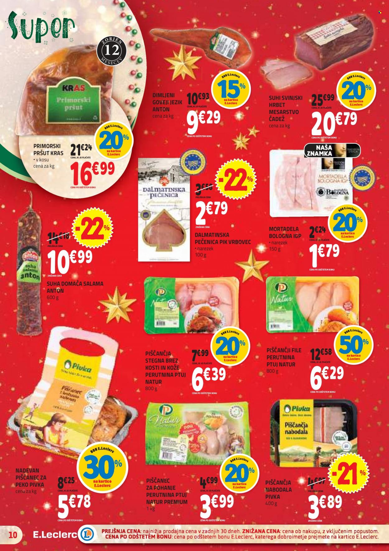 E.Leclerc katalog - 20.12.2023 - 6.1.2024. Stran 10