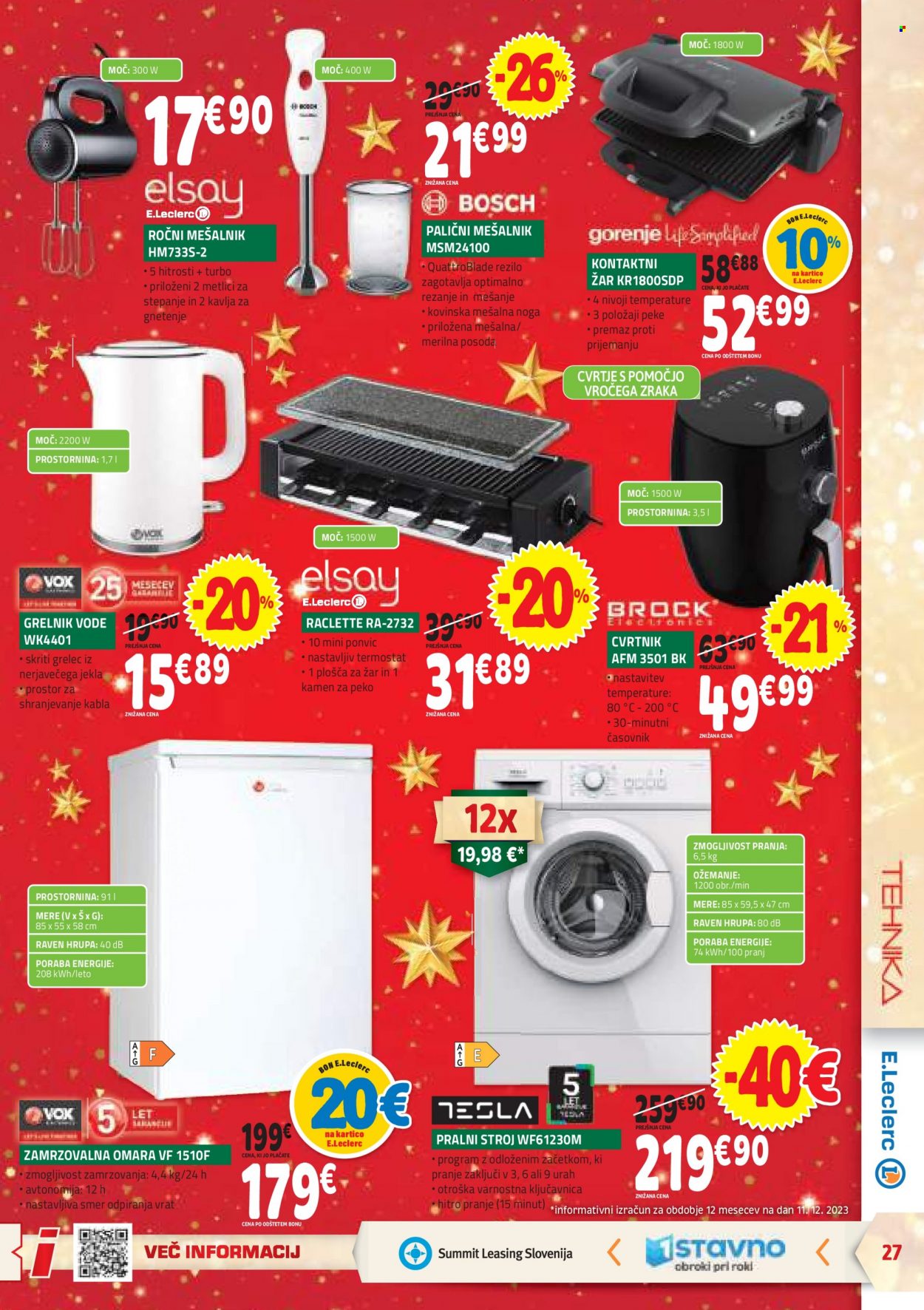 E.Leclerc katalog - 20.12.2023 - 6.1.2024. Stran 27