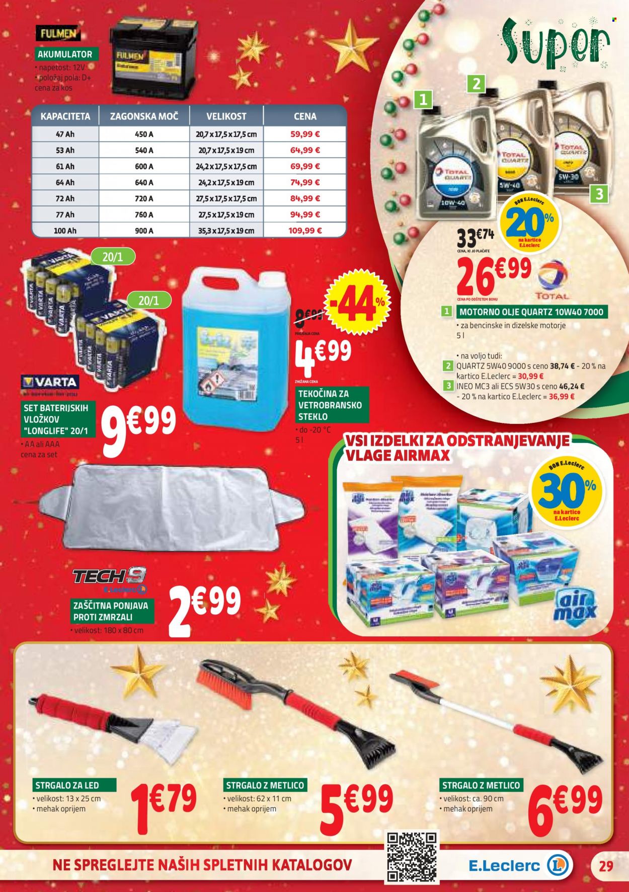 E.Leclerc katalog - 20.12.2023 - 6.1.2024. Stran 29
