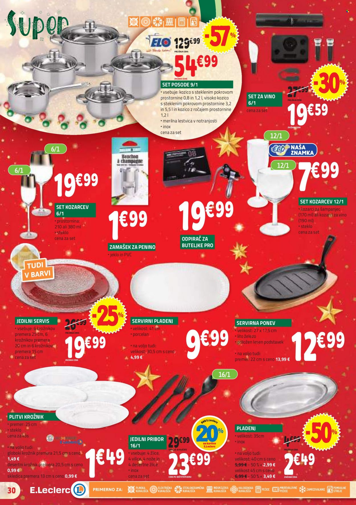 E.Leclerc katalog - 20.12.2023 - 6.1.2024. Stran 30
