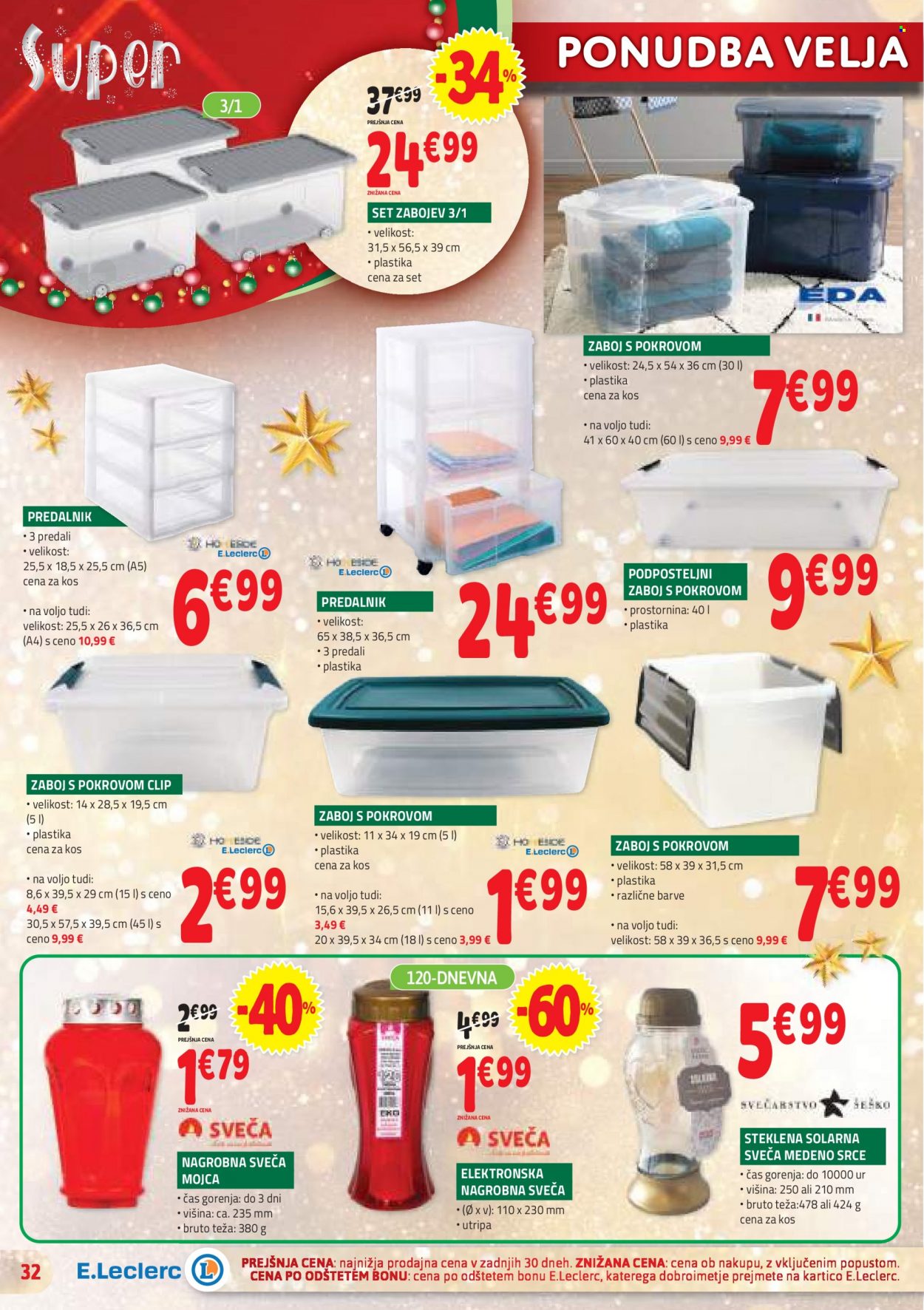 E.Leclerc katalog - 20.12.2023 - 6.1.2024. Stran 32