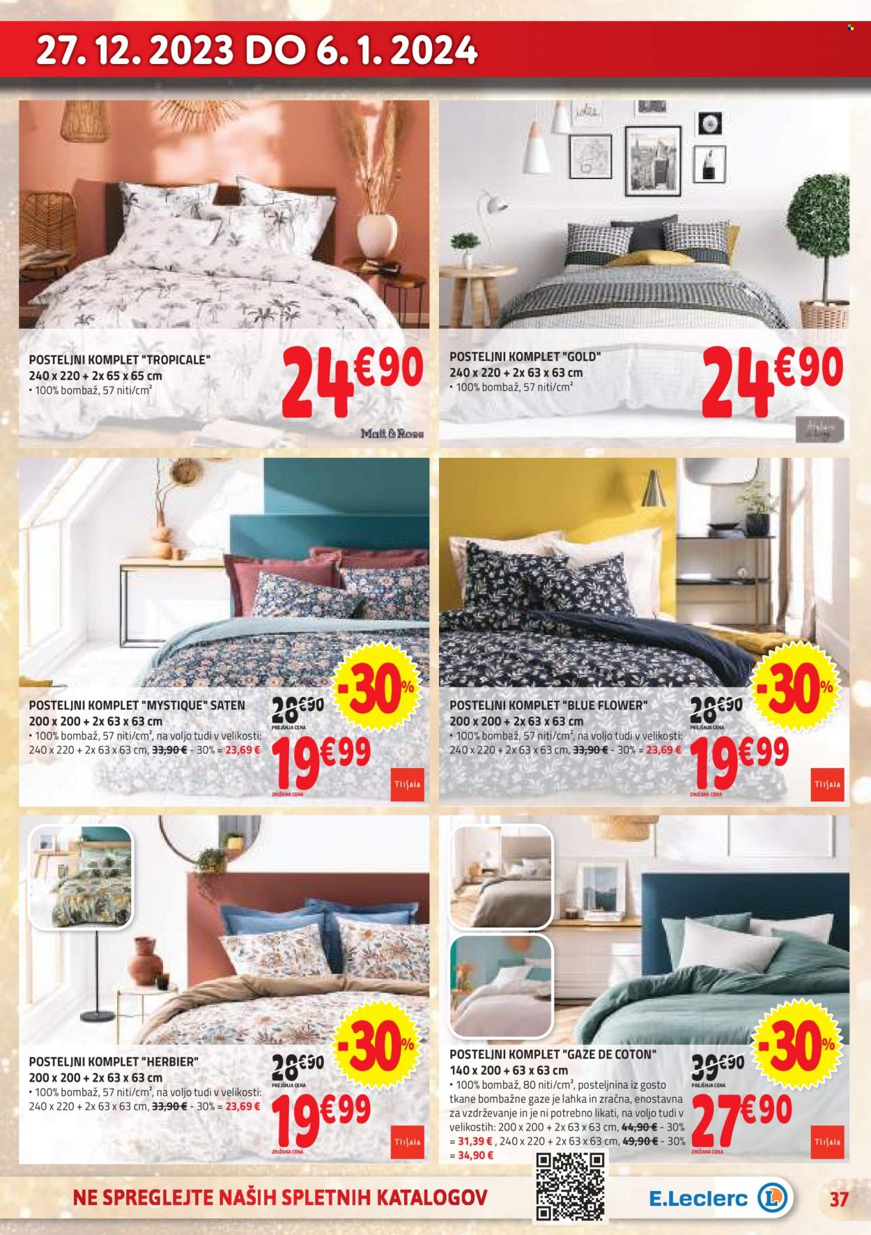 E.Leclerc katalog - 20.12.2023 - 6.1.2024. Stran 37