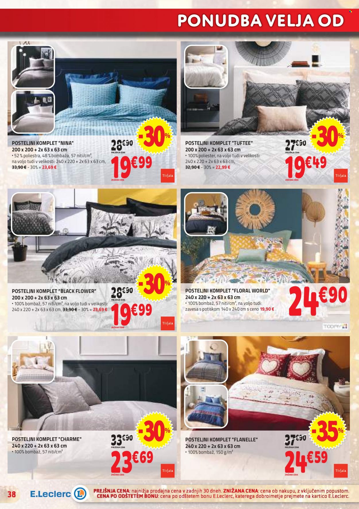 E.Leclerc katalog - 20.12.2023 - 6.1.2024. Stran 38