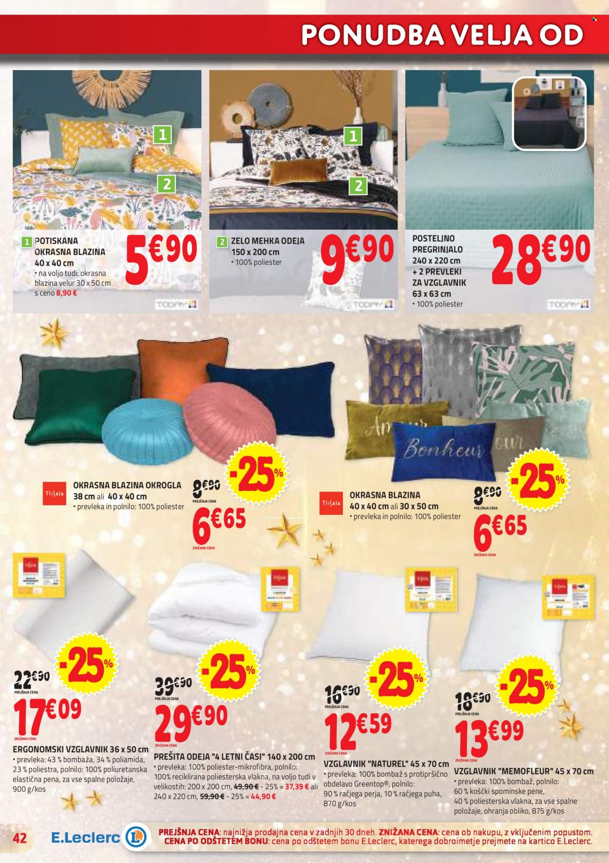 E.Leclerc katalog - 20.12.2023 - 6.1.2024. Stran 42