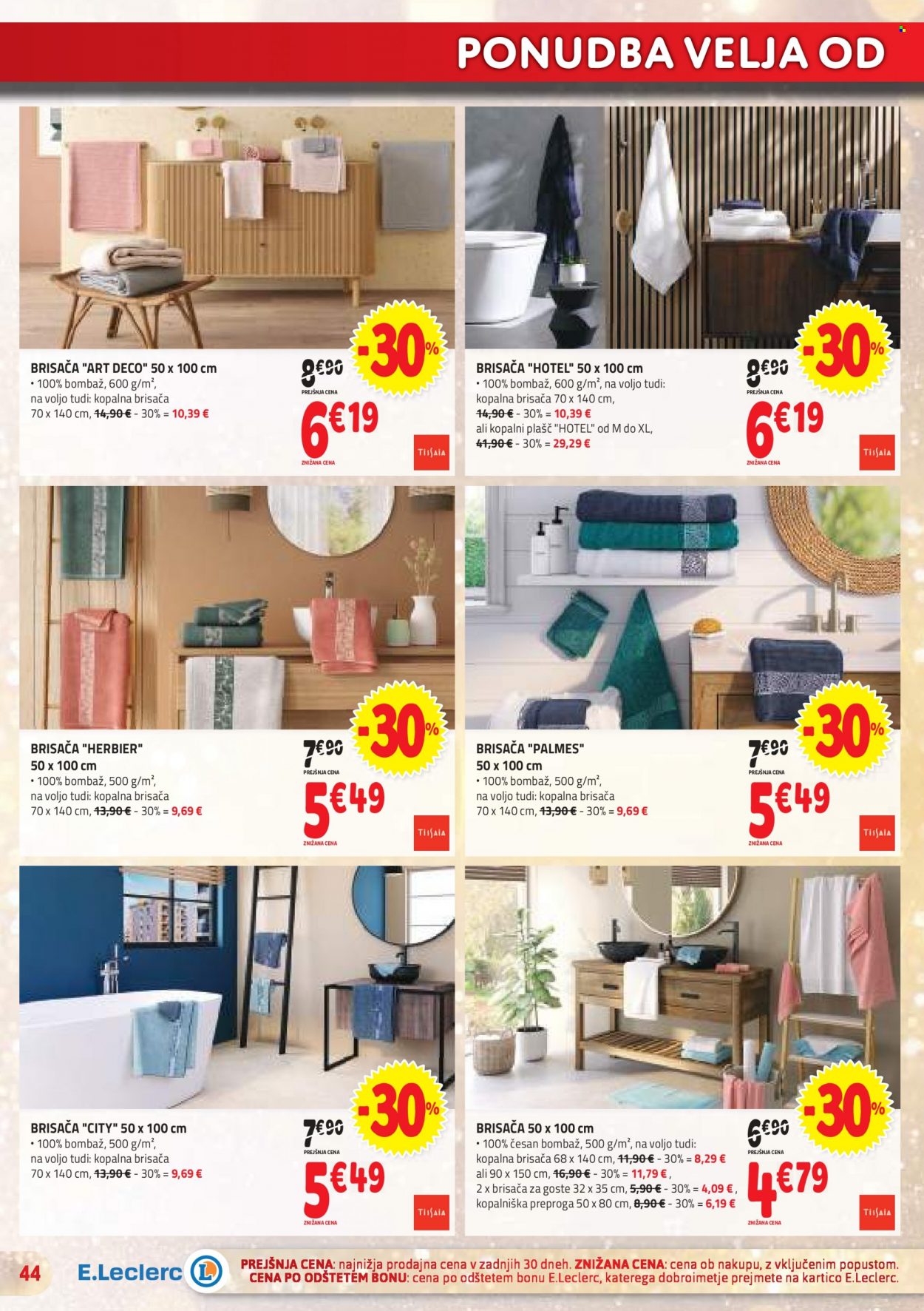 E.Leclerc katalog - 20.12.2023 - 6.1.2024. Stran 44