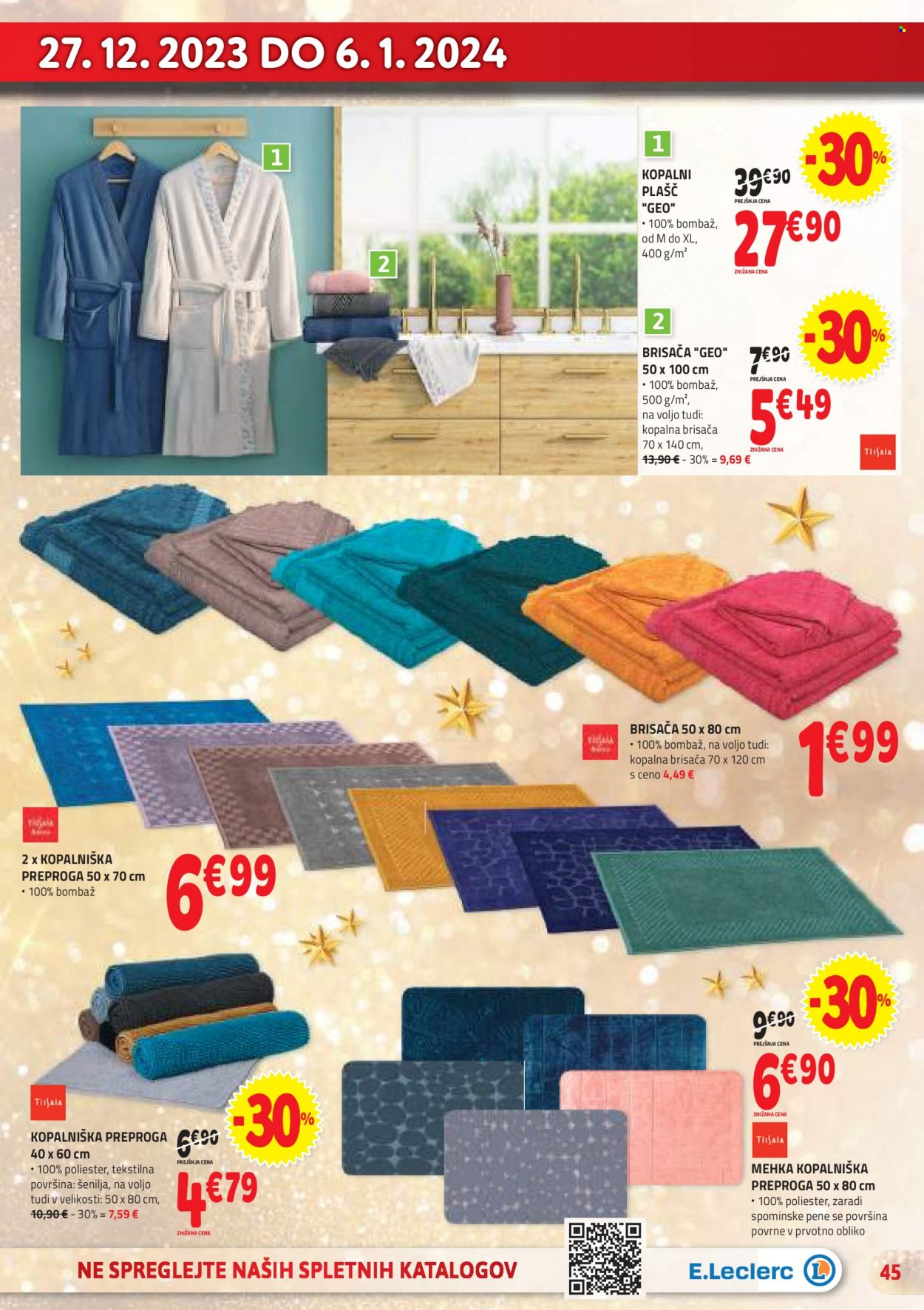 E.Leclerc katalog - 20.12.2023 - 6.1.2024. Stran 45