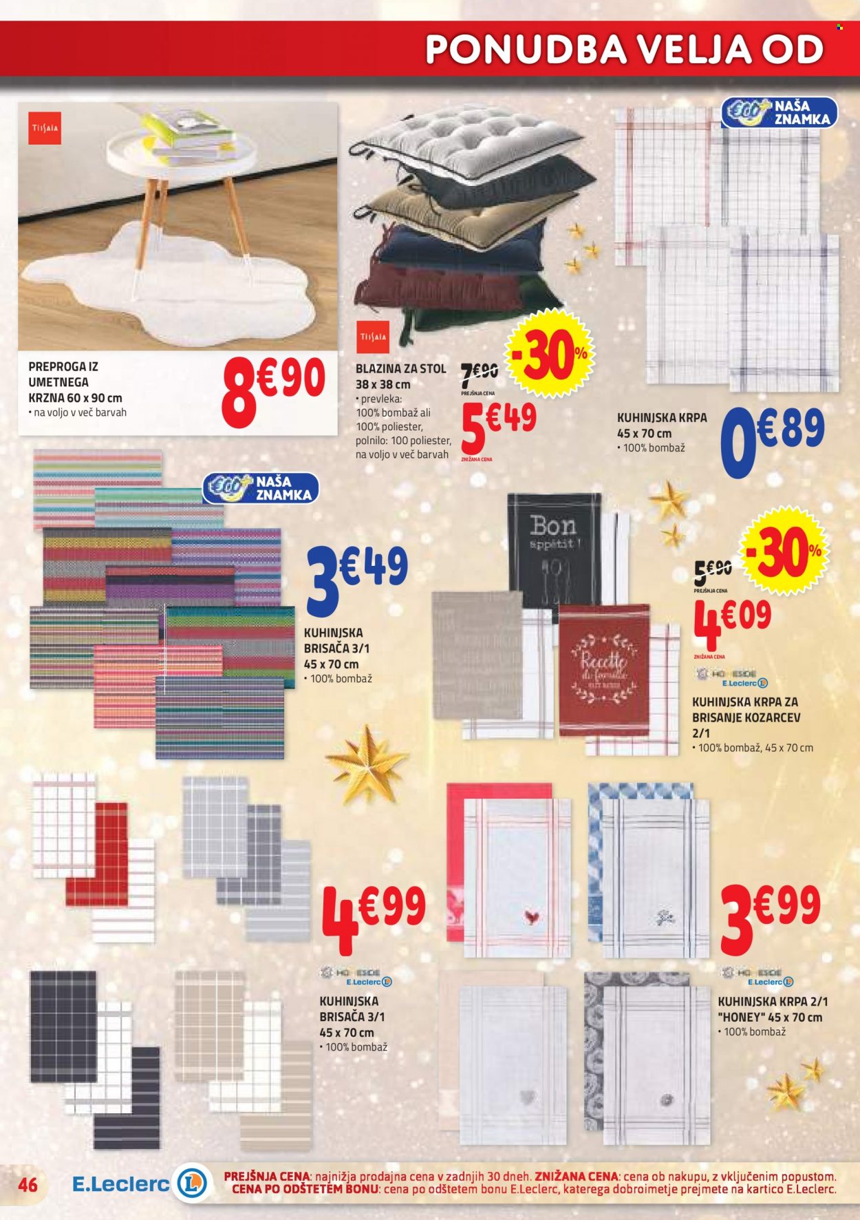 E.Leclerc katalog - 20.12.2023 - 6.1.2024. Stran 46