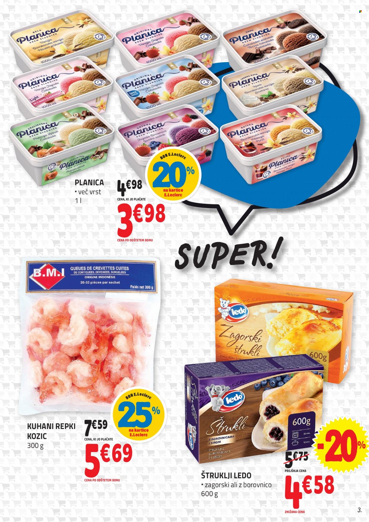 E.Leclerc katalog - 20.12.2023 - 6.1.2024. Stran 3