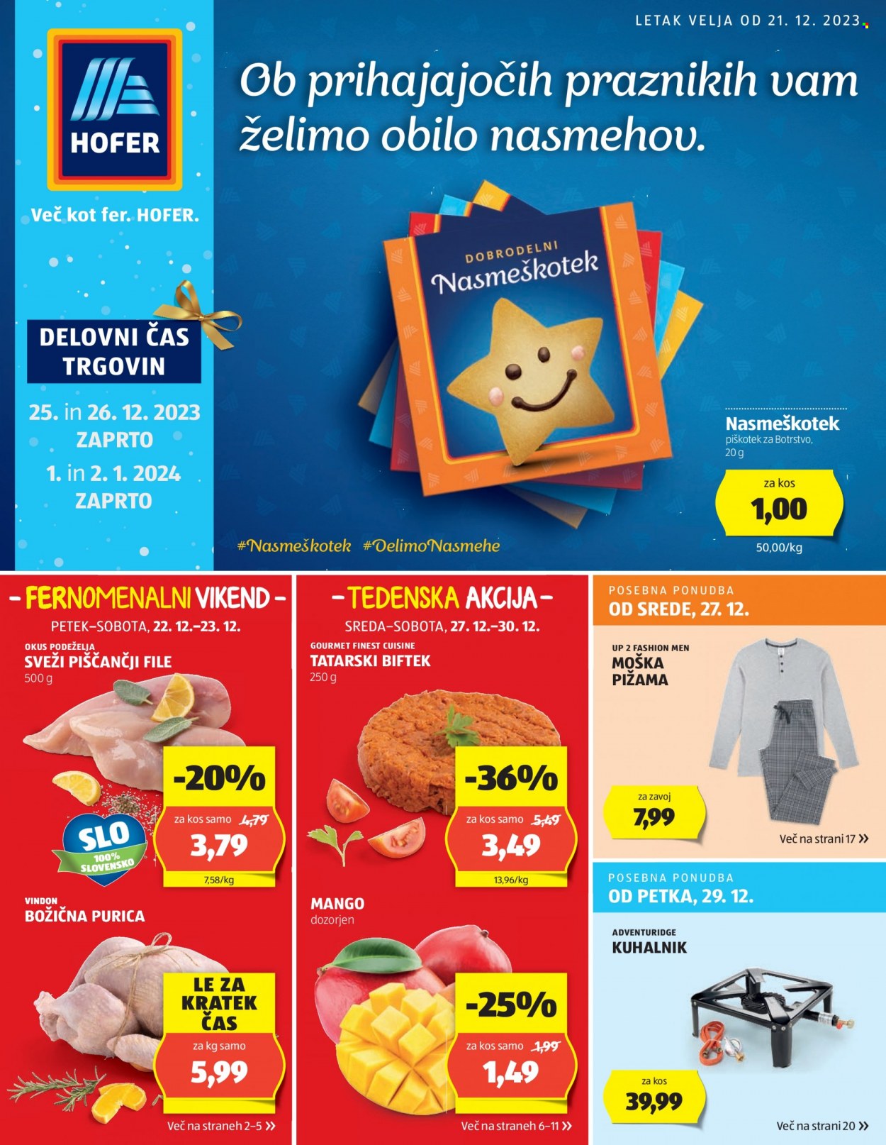 Hofer katalog - 21.12.2023 - 30.12.2023. Stran 1