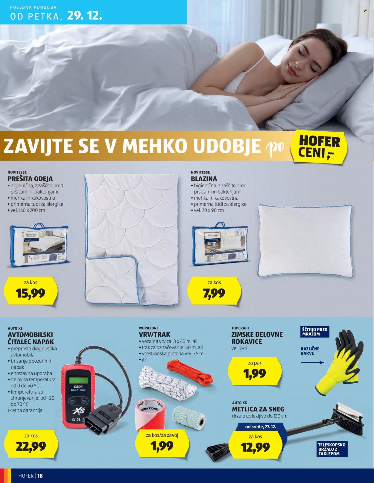 Hofer katalog - 21.12.2023 - 30.12.2023. Stran 18