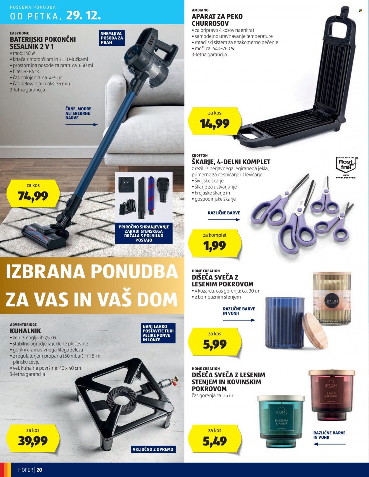 Hofer katalog - 21.12.2023 - 30.12.2023. Stran 20