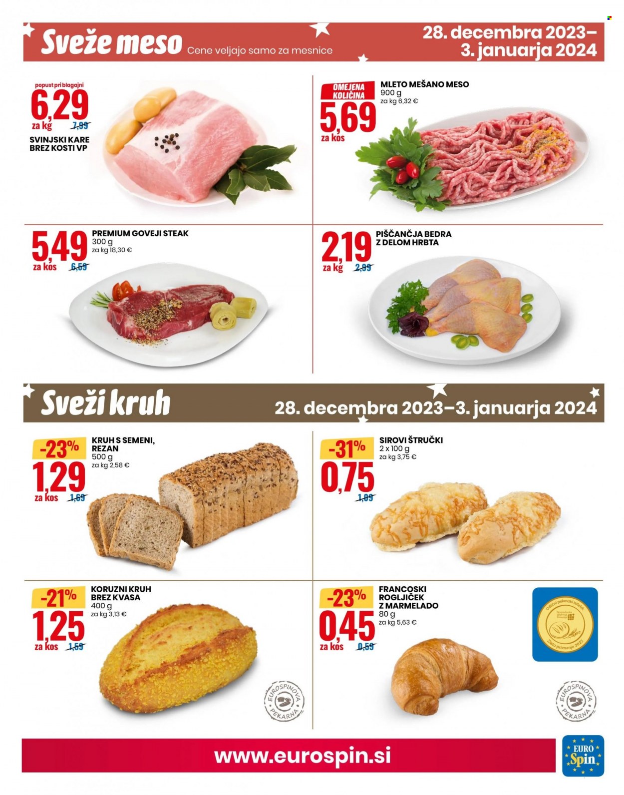 EuroSpin katalog - 28.12.2023 - 3.1.2024. Stran 9