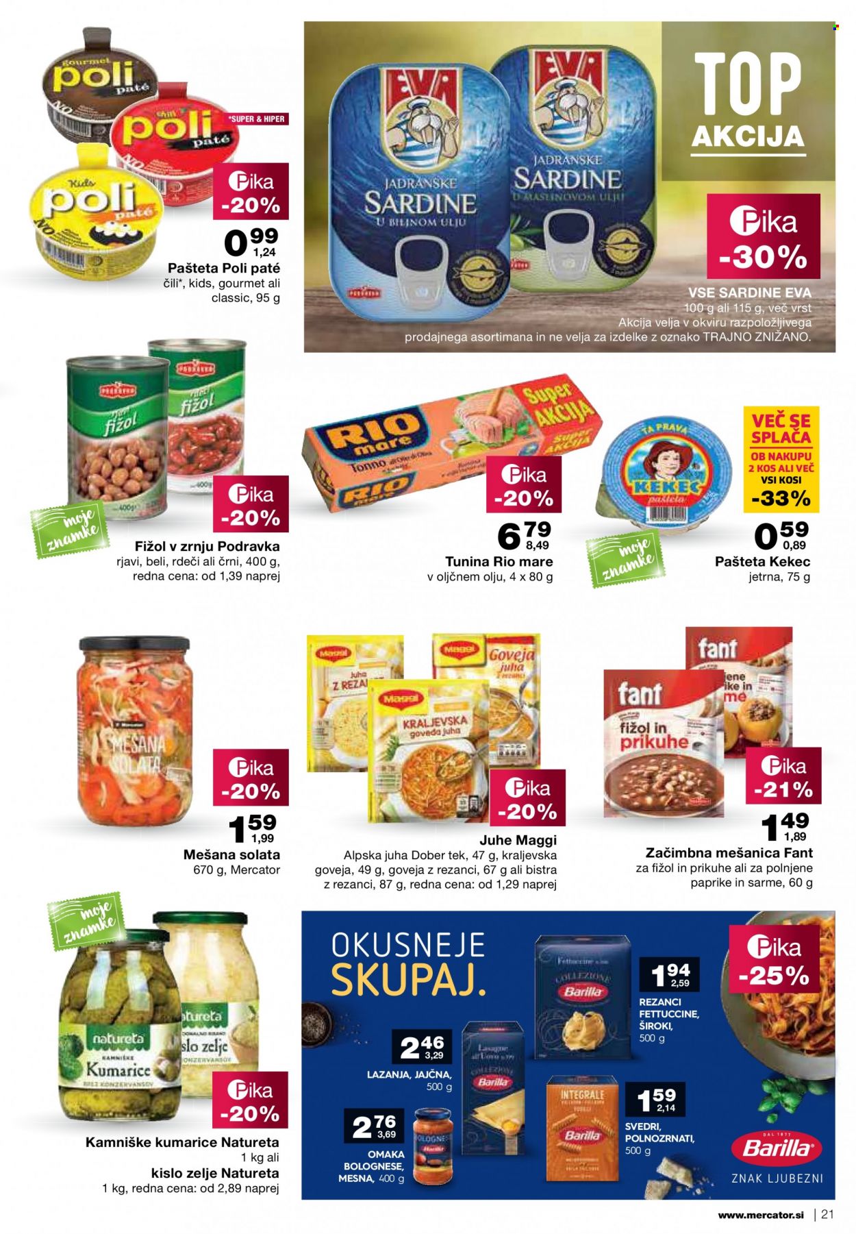 Mercator katalog - 4.1.2024 - 10.1.2024. Stran 21
