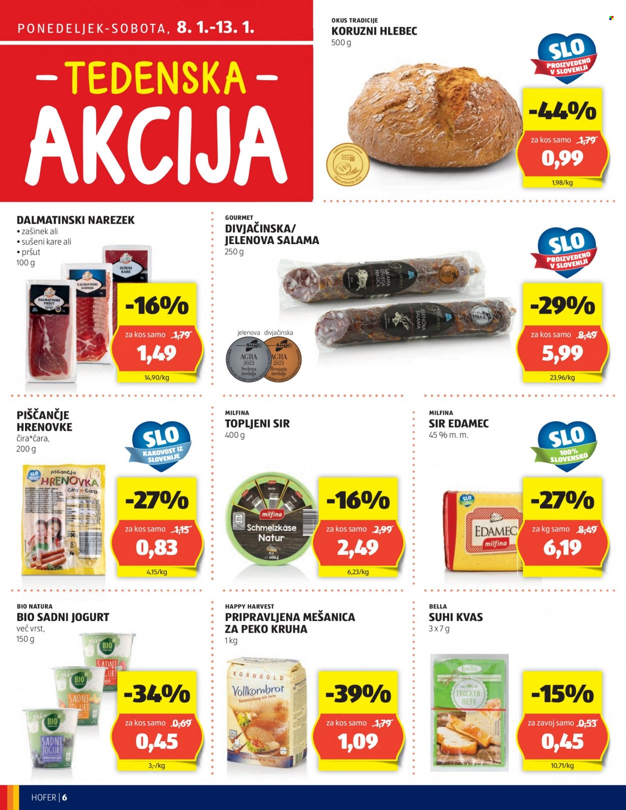 Hofer katalog - 4.1.2024 - 13.1.2024. Stran 6