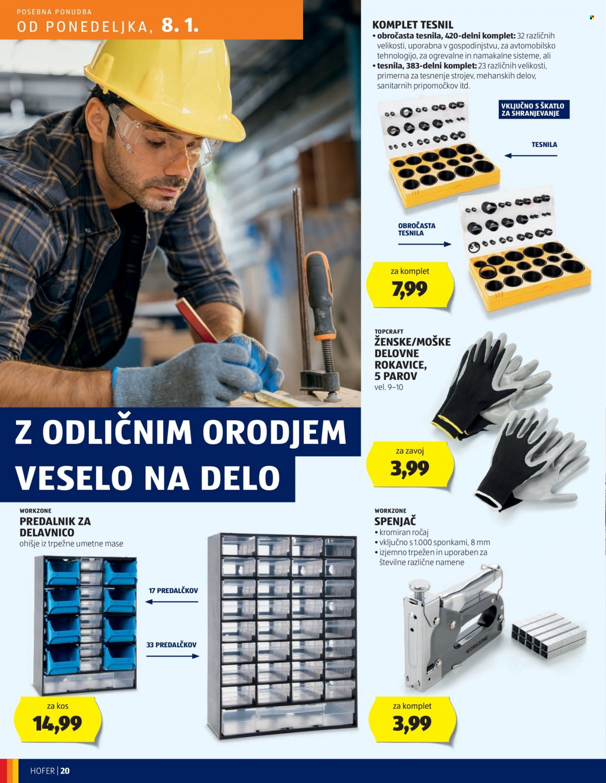 Hofer katalog - 4.1.2024 - 13.1.2024. Stran 20