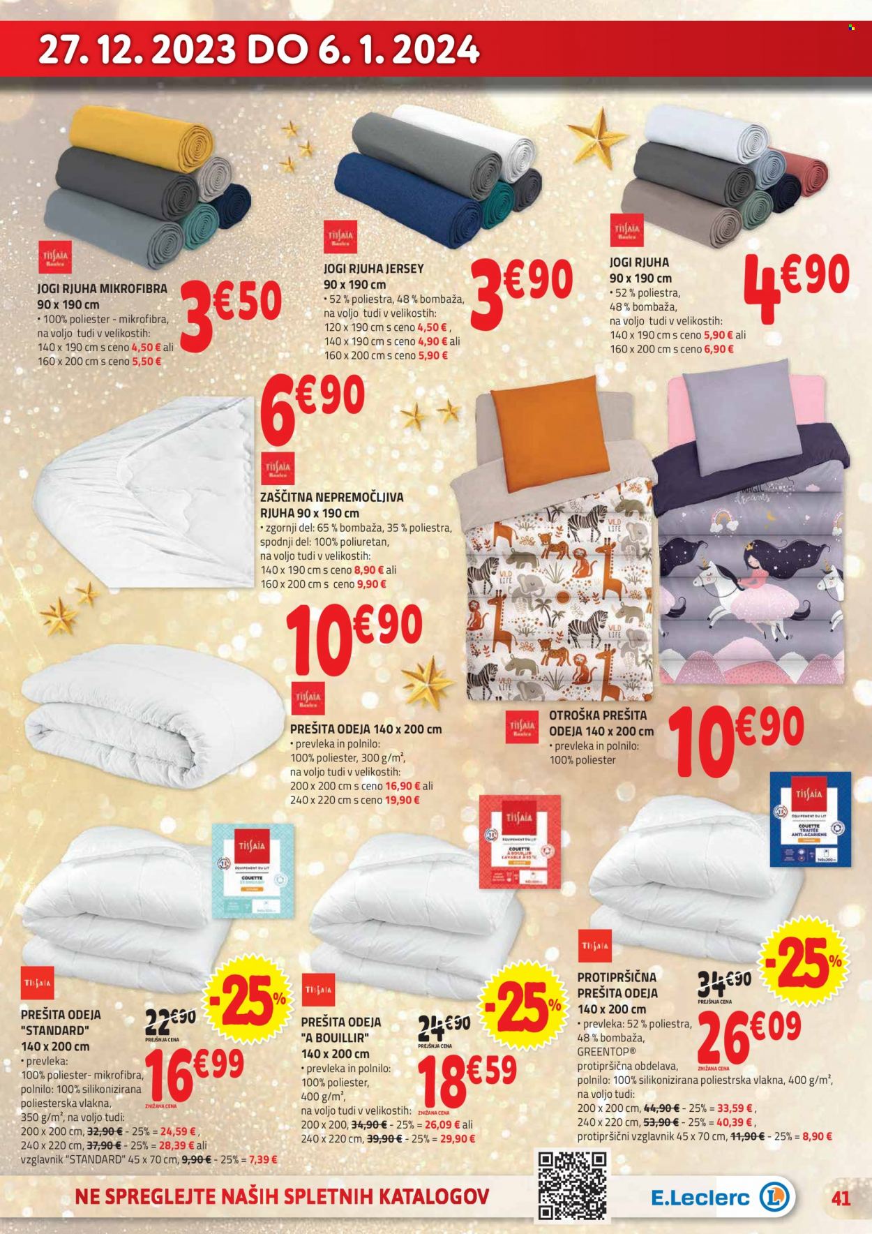 E.Leclerc katalog - 27.12.2023 - 6.1.2024. Stran 11