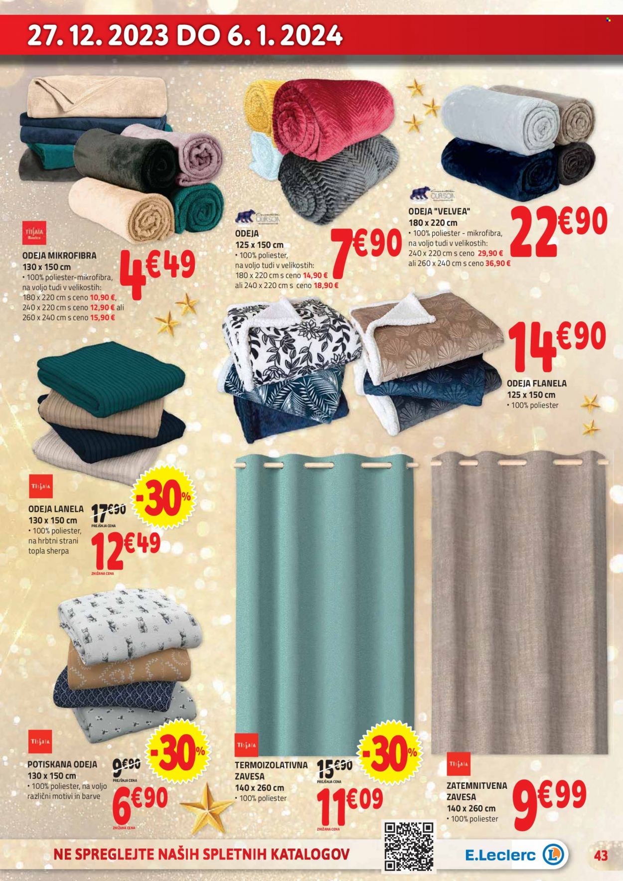 E.Leclerc katalog - 27.12.2023 - 6.1.2024. Stran 13