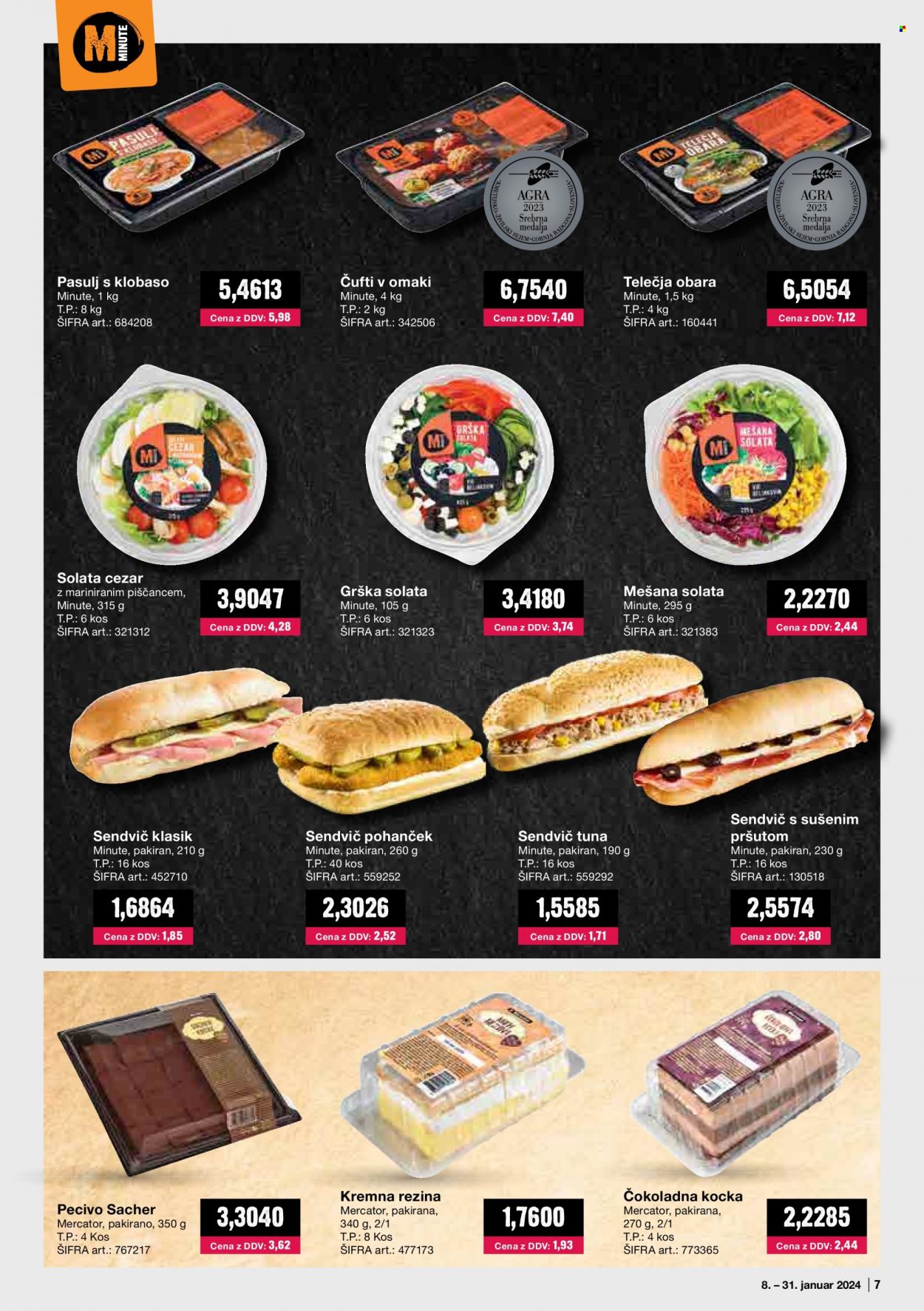 Mercator Cash & Carry katalog - 8.1.2024 - 31.1.2024. Stran 7