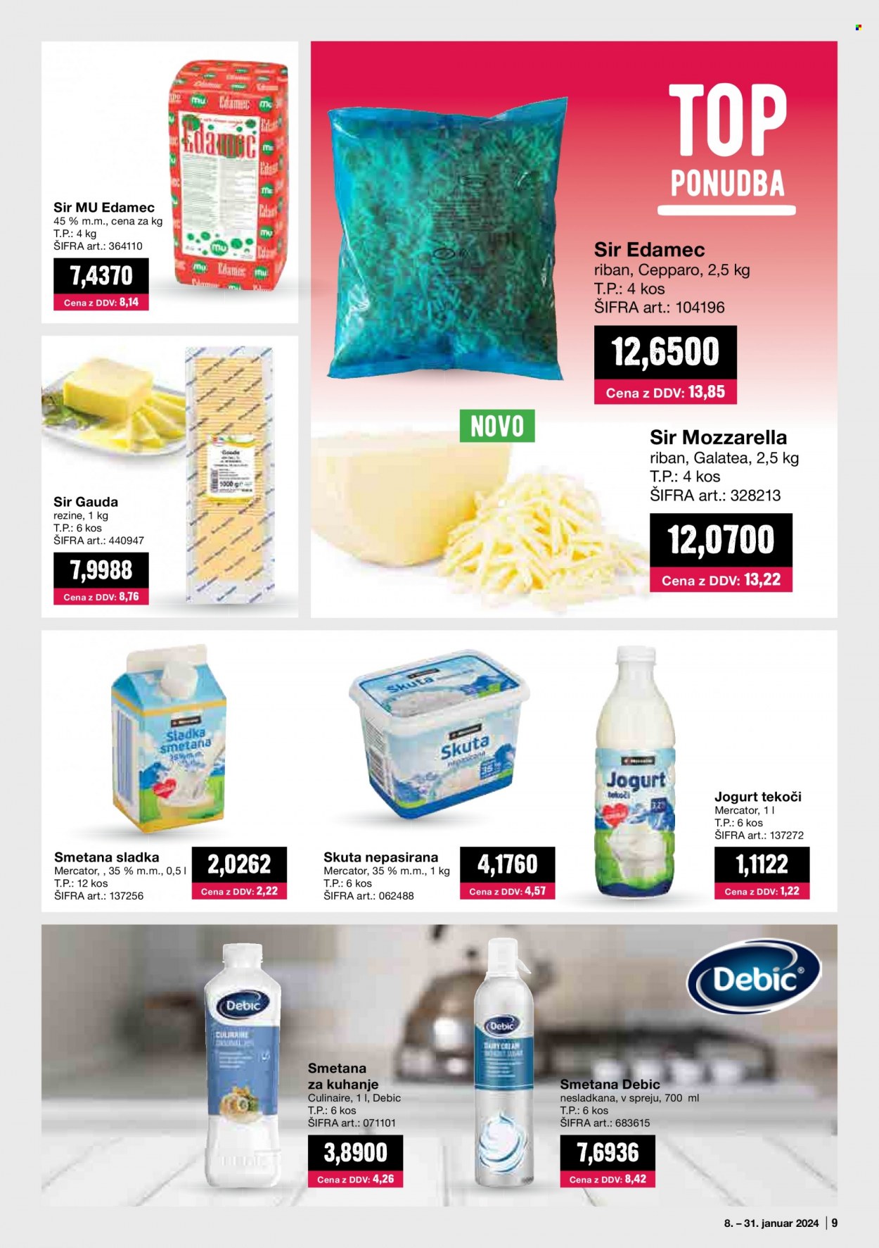 Mercator Cash & Carry katalog - 8.1.2024 - 31.1.2024. Stran 9