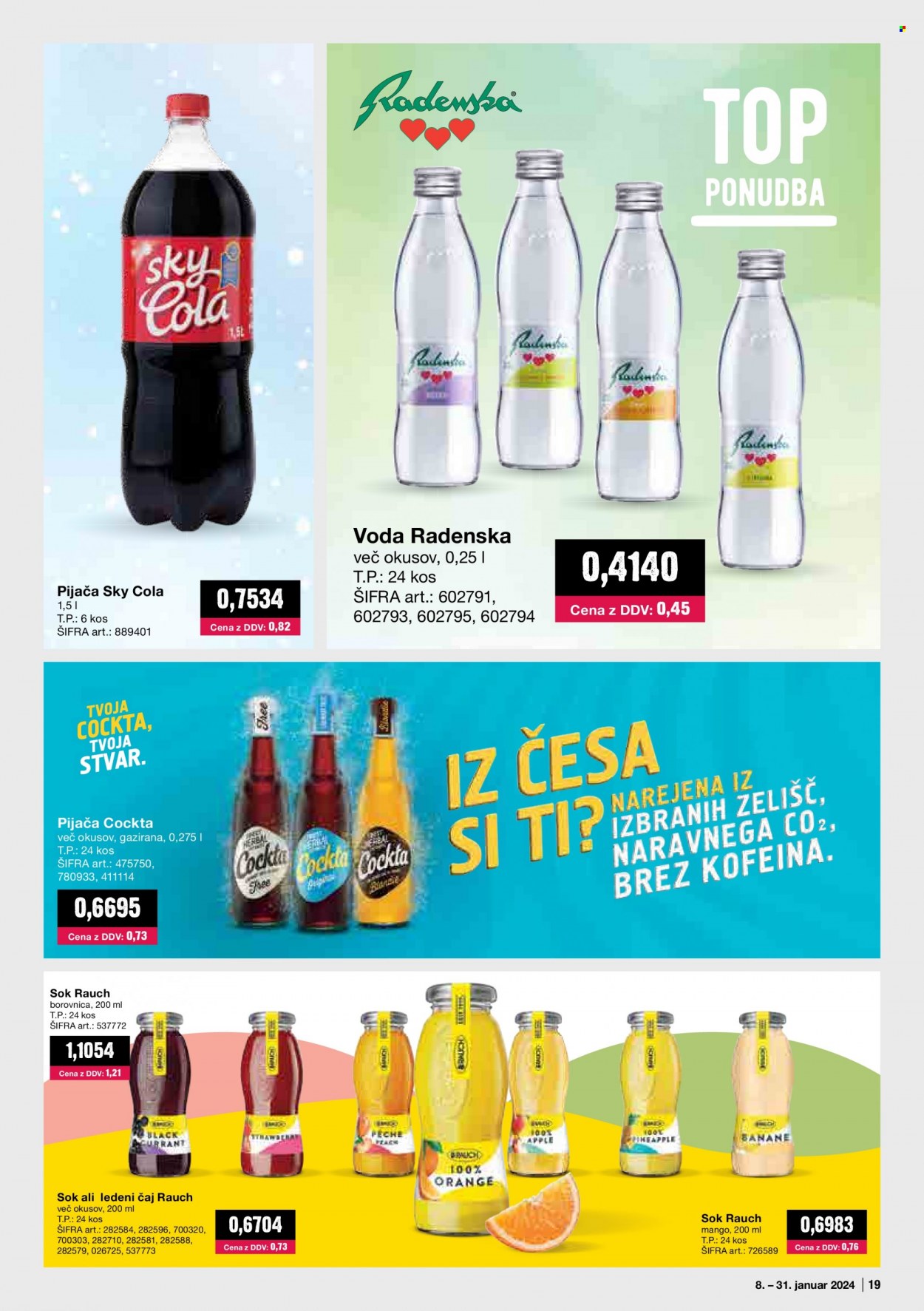 Mercator Cash & Carry katalog - 8.1.2024 - 31.1.2024. Stran 19