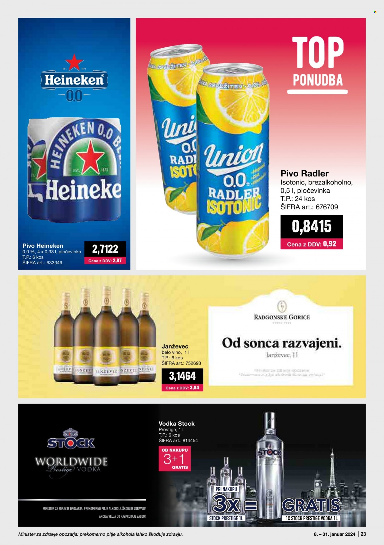 Mercator Cash & Carry katalog - 8.1.2024 - 31.1.2024. Stran 23