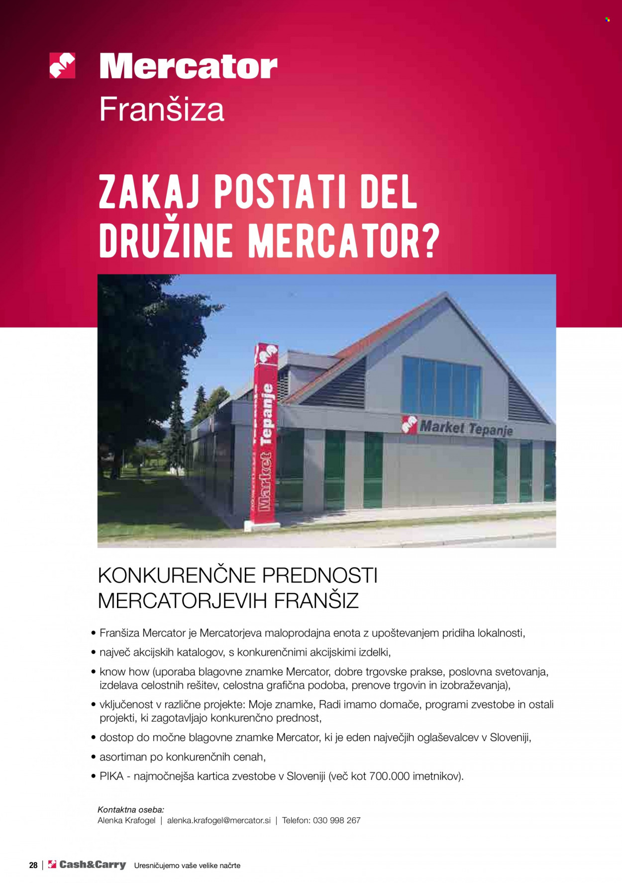Mercator Cash & Carry katalog - 8.1.2024 - 31.1.2024. Stran 28