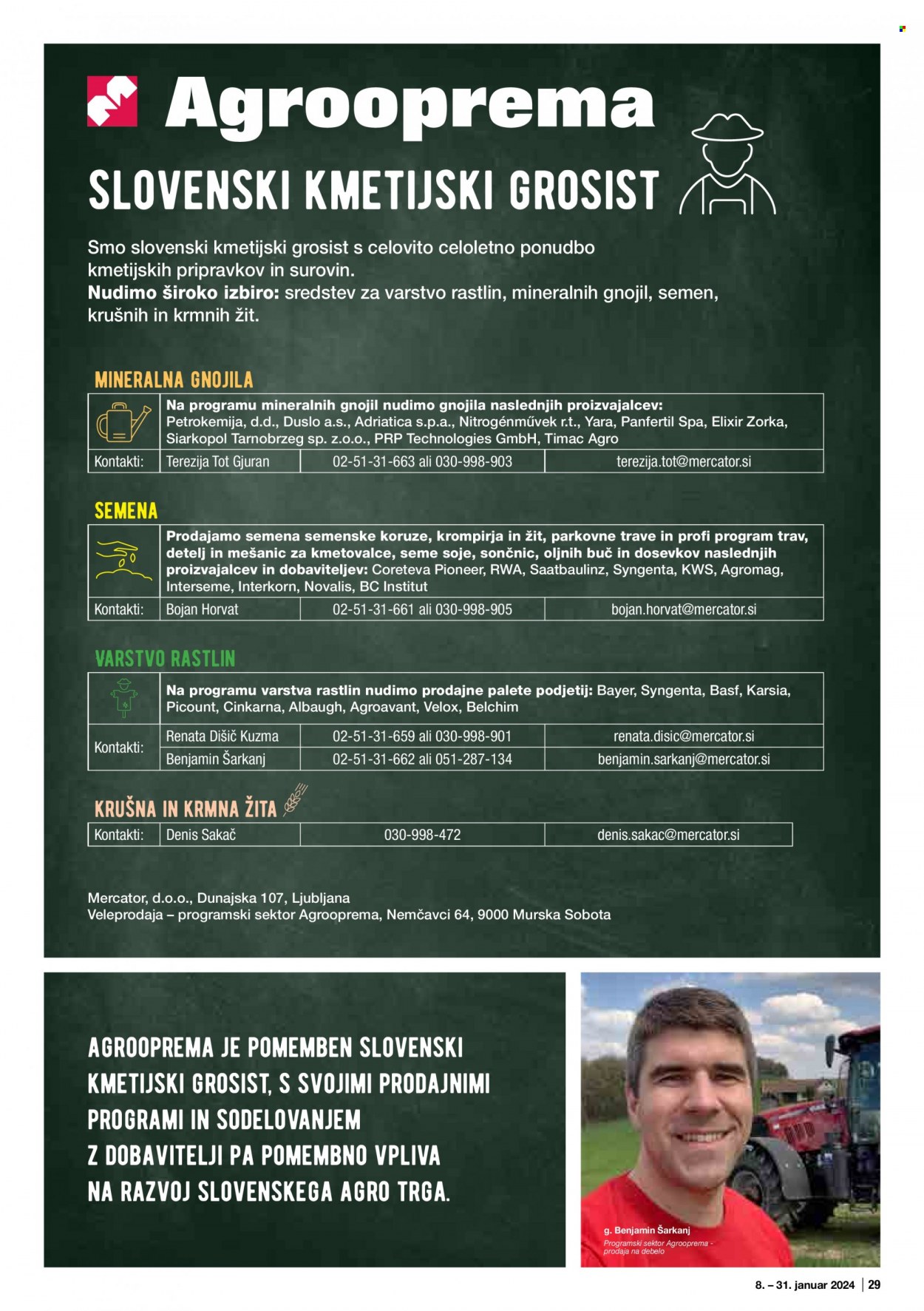Mercator Cash & Carry katalog - 8.1.2024 - 31.1.2024. Stran 29