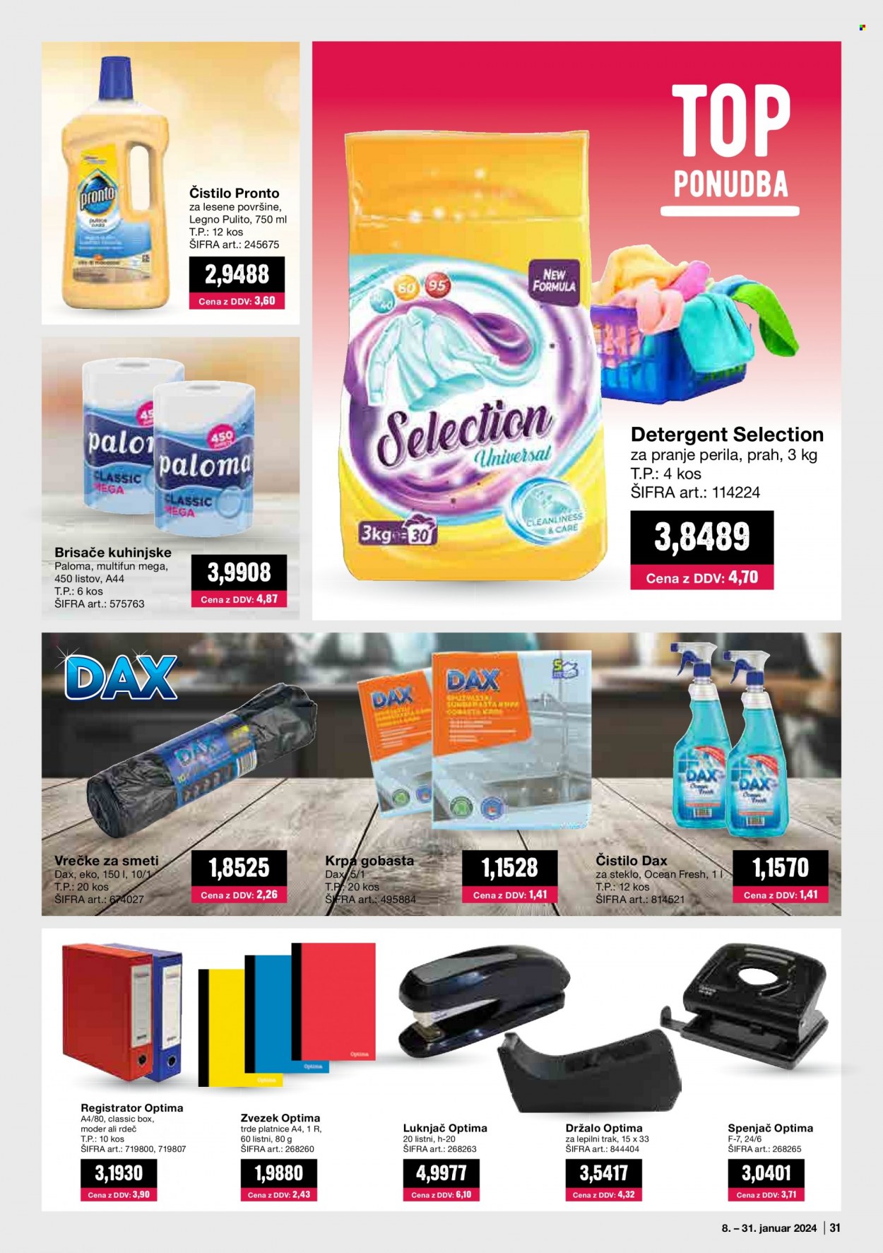Mercator Cash & Carry katalog - 8.1.2024 - 31.1.2024. Stran 31