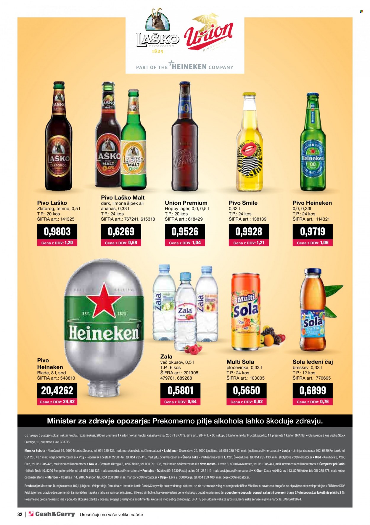 Mercator Cash & Carry katalog - 8.1.2024 - 31.1.2024. Stran 32