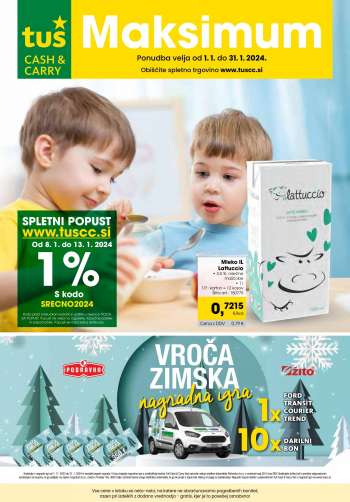 Tuš Cash & Carry katalog - 1.1.2024 - 31.1.2024.