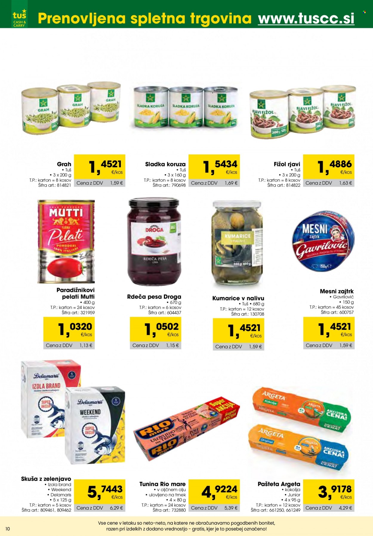 Tuš Cash & Carry katalog - 1.1.2024 - 31.1.2024. Stran 10