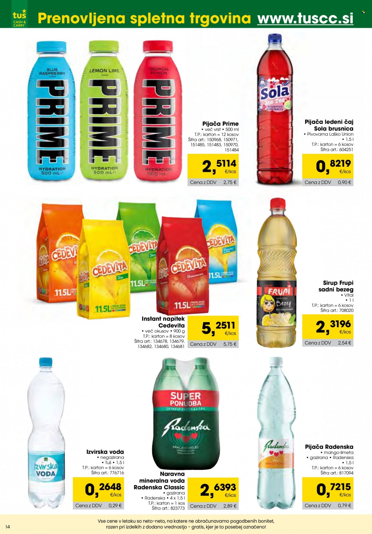 Tuš Cash & Carry katalog - 1.1.2024 - 31.1.2024. Stran 14
