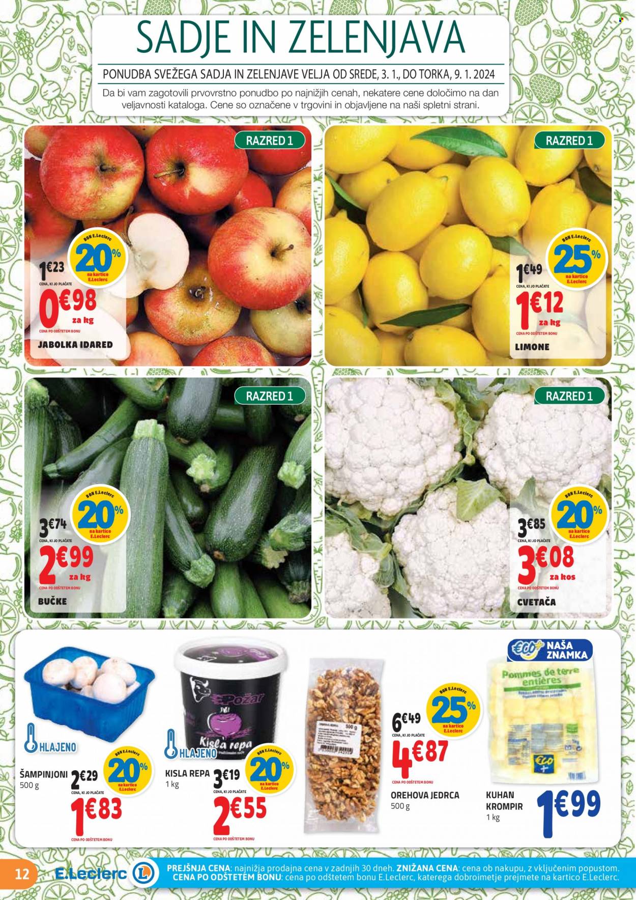 E.Leclerc katalog - 3.1.2024 - 13.1.2024. Stran 12