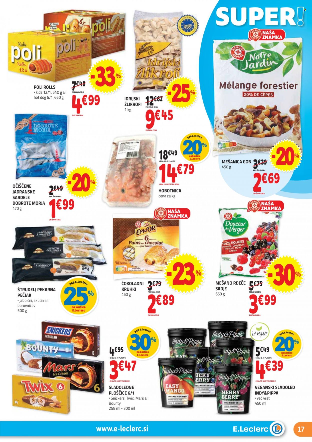 E.Leclerc katalog - 3.1.2024 - 13.1.2024. Stran 17