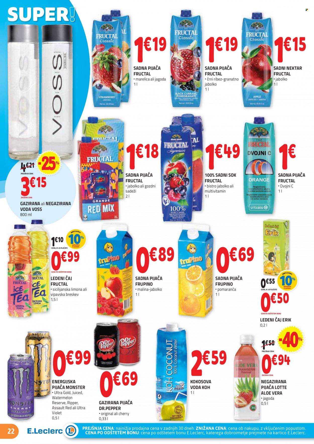 E.Leclerc katalog - 3.1.2024 - 13.1.2024. Stran 22
