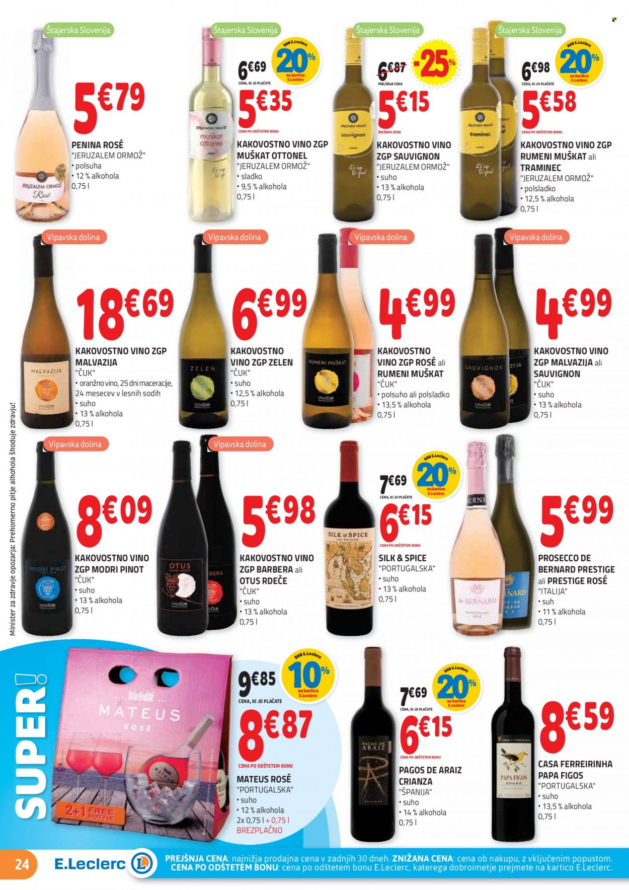 E.Leclerc katalog - 3.1.2024 - 13.1.2024. Stran 24