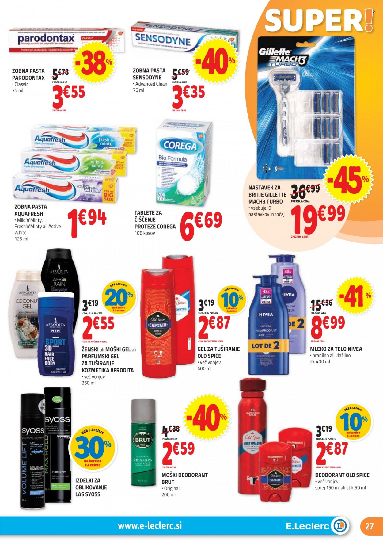 E.Leclerc katalog - 3.1.2024 - 13.1.2024. Stran 27