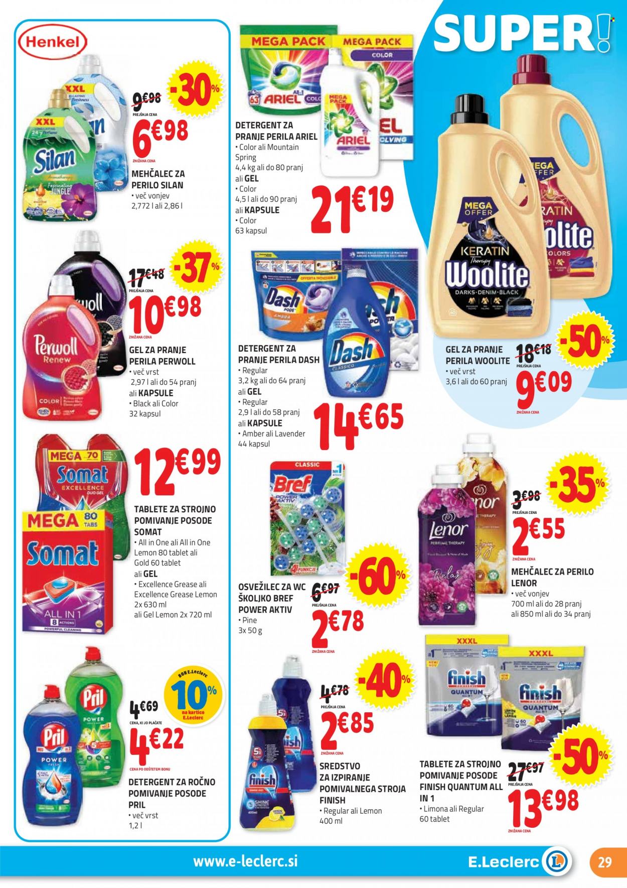 E.Leclerc katalog - 3.1.2024 - 13.1.2024. Stran 29