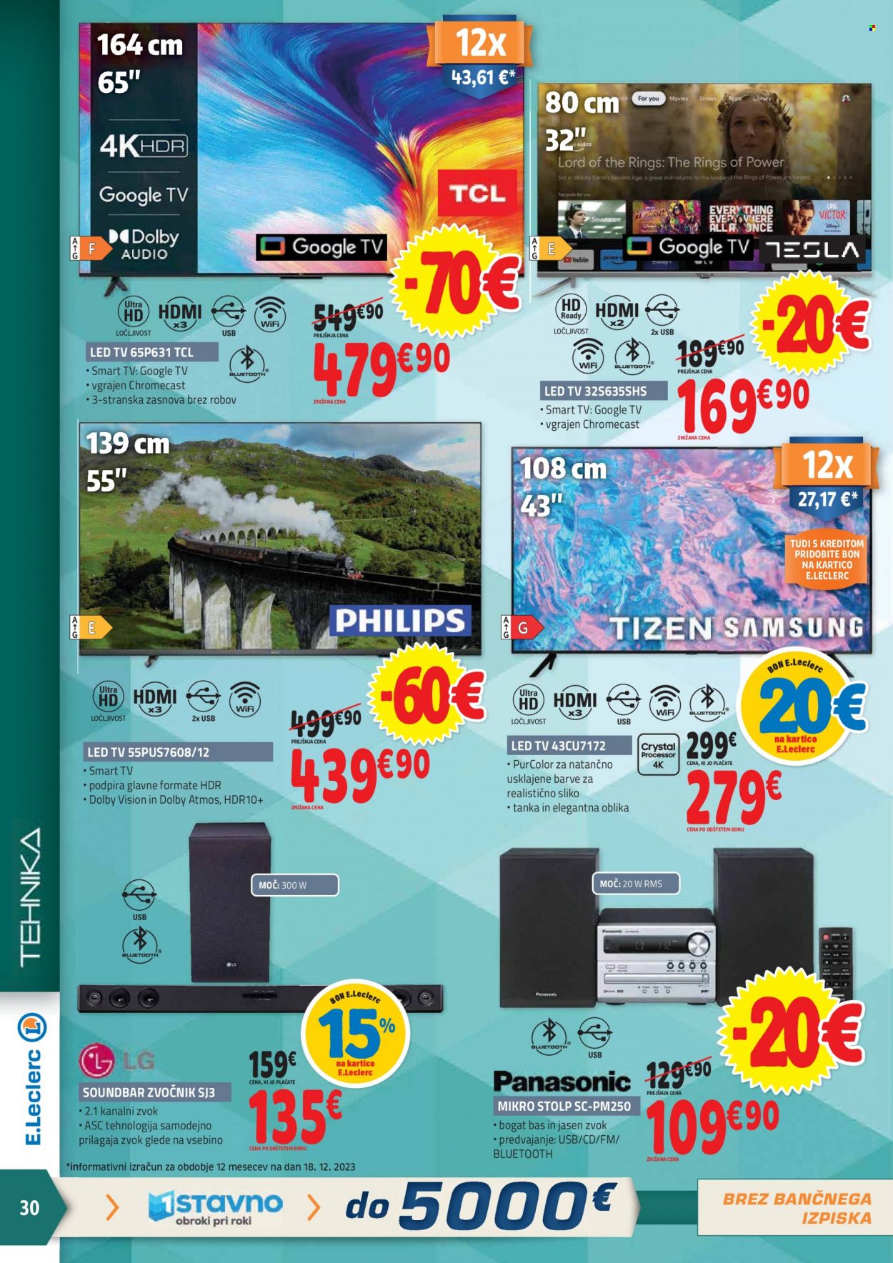 E.Leclerc katalog - 3.1.2024 - 13.1.2024. Stran 30