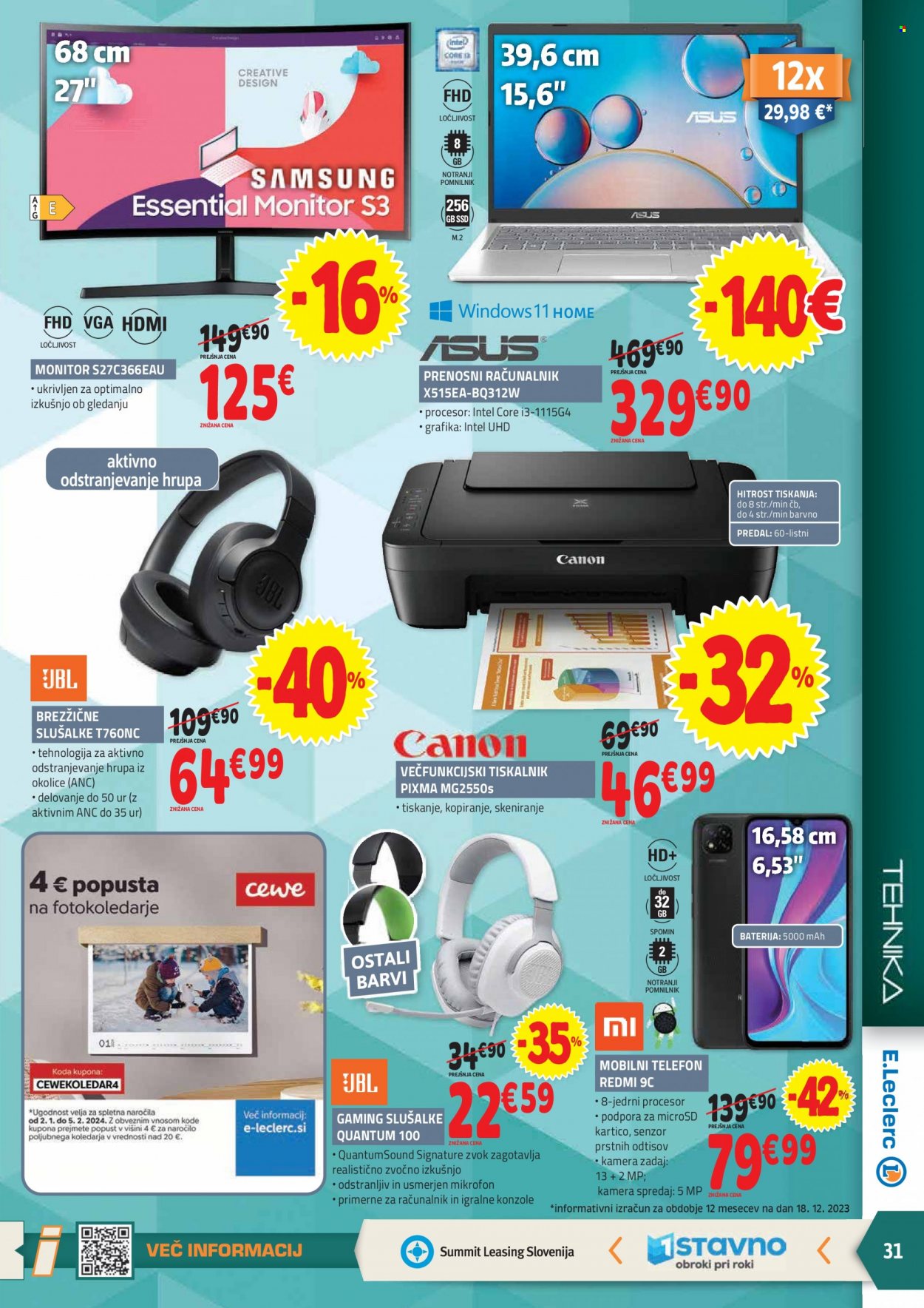 E.Leclerc katalog - 3.1.2024 - 13.1.2024. Stran 31