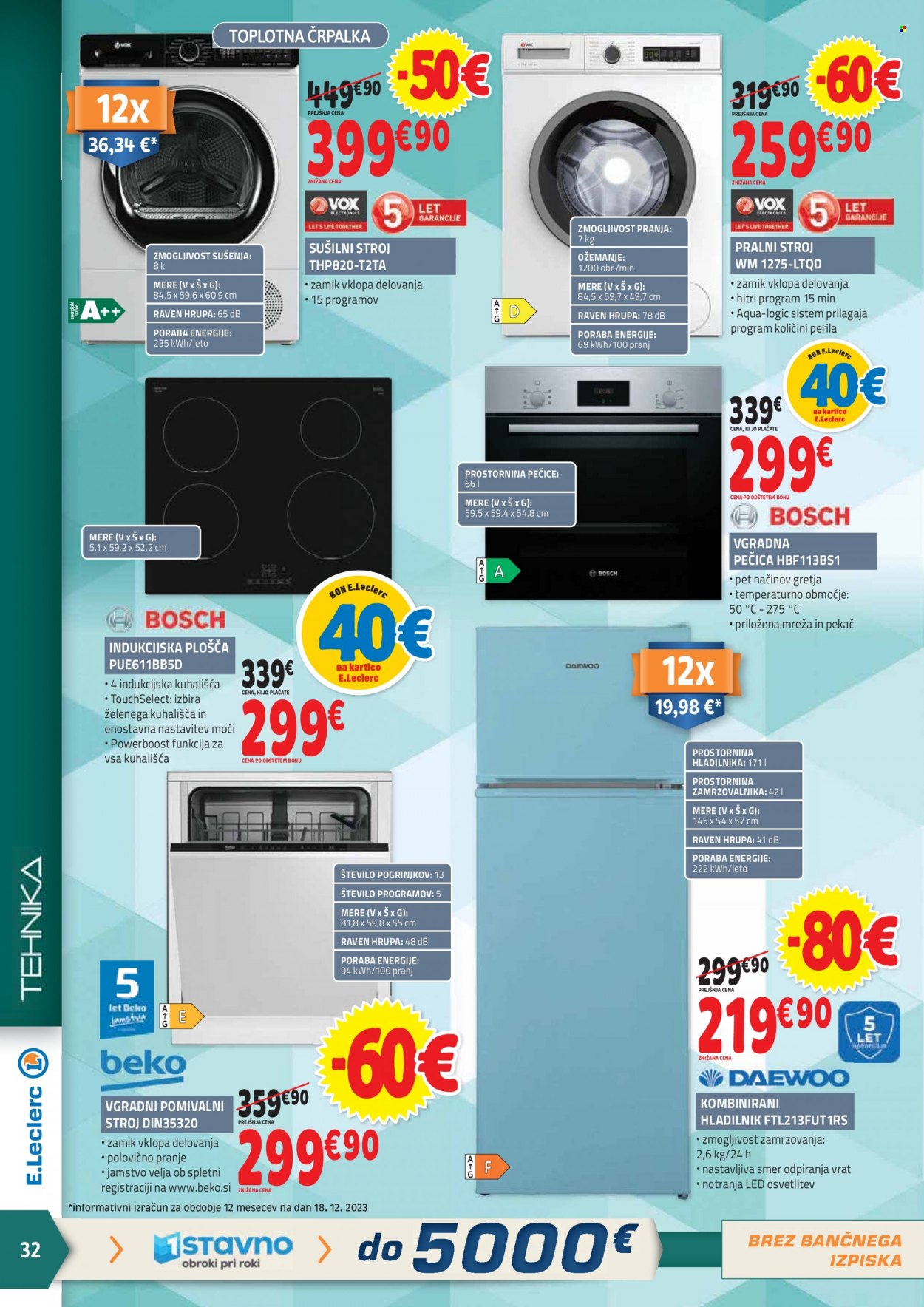 E.Leclerc katalog - 3.1.2024 - 13.1.2024. Stran 32