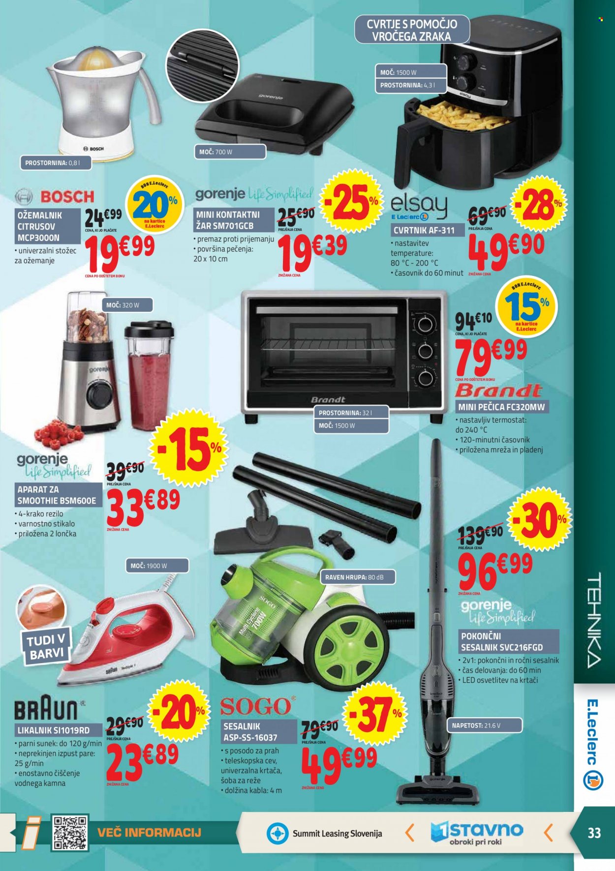 E.Leclerc katalog - 3.1.2024 - 13.1.2024. Stran 33