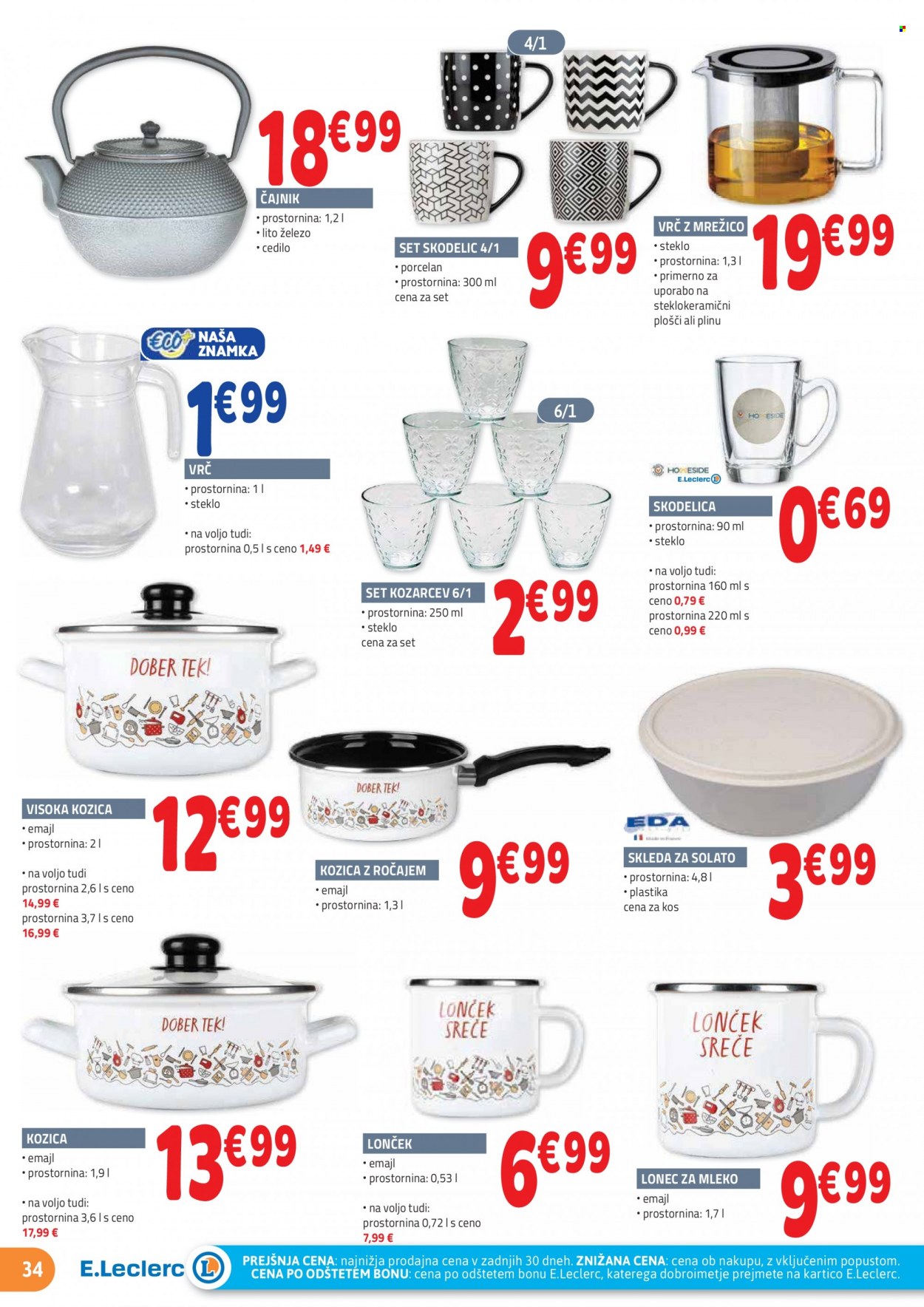 E.Leclerc katalog - 3.1.2024 - 13.1.2024. Stran 34