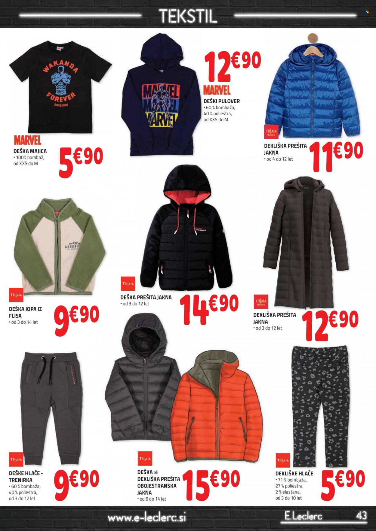E.Leclerc katalog - 3.1.2024 - 13.1.2024. Stran 43
